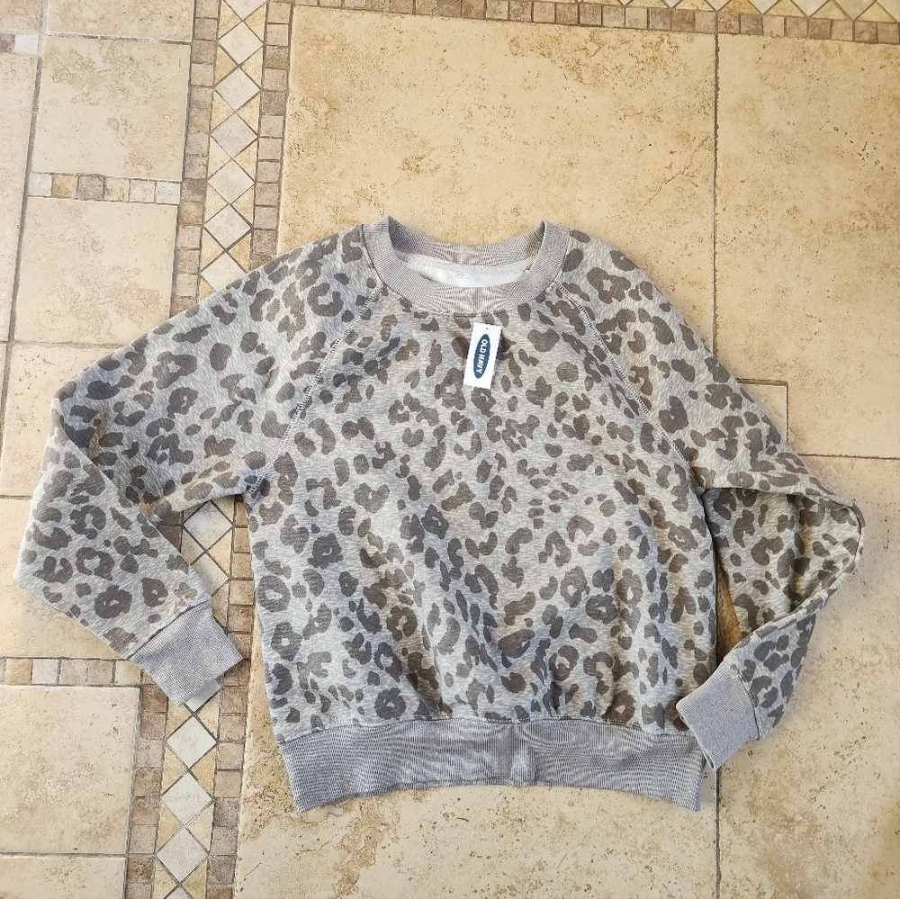 Old Navy Animal Print Sweater